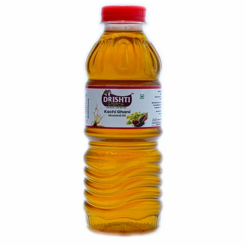200ml Drishti Pures Kachi Ghani Mustard Oil