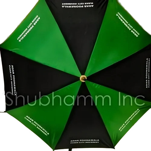 23 Inch Wooden Printed Umbrella