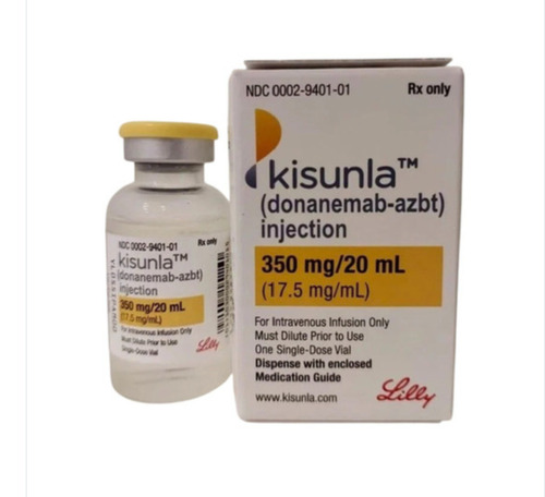 350 Mg/20 Ml Kisunla (Donanemab Azbt) Injection - Life Span: 2029