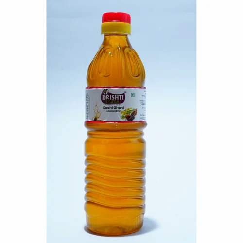 500ml Drishti Pures Kachi Ghani Mustard Oil