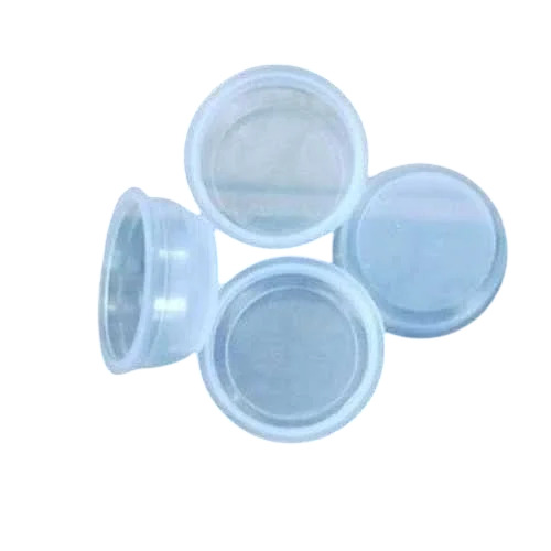 Glass Bottle Inner Plastic Caps - Color: White