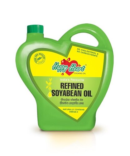 Happy Heart 5Ltr Refined Soyabean Oil - Grade: A Grade