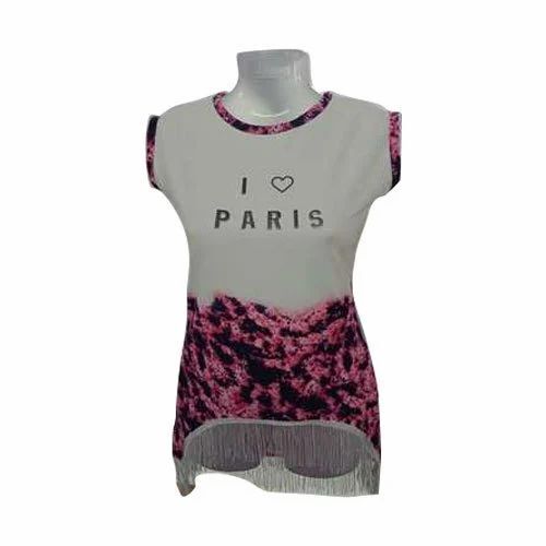 Ladies Casual Printed Top - Cotton, Small to Large, Multi Color | Sleeveless, Lightweight, Soft, Breathable, Quick Dry Comfort