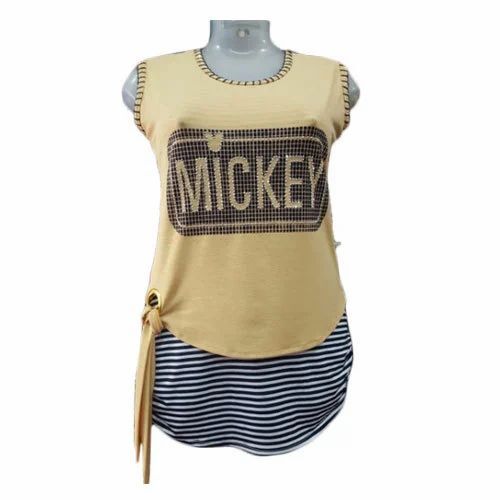 Ladies Sleeveless Designer Top