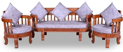 Modern Wooden Sofa Set