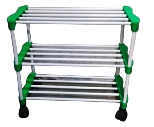 Retro 3 Layer Shoe Rack