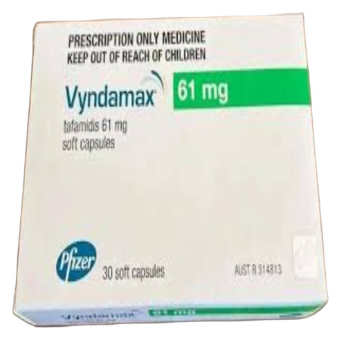 Vyndamax 61 Tafamidis Capsule - Life Span: 2029