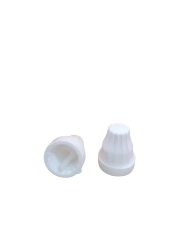 White Glass Dropper Bottles Plastic Caps