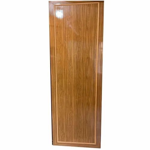 18mm Brown Pvc Bathroom Door