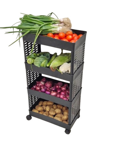 4 Layer Storage Rack Plastic