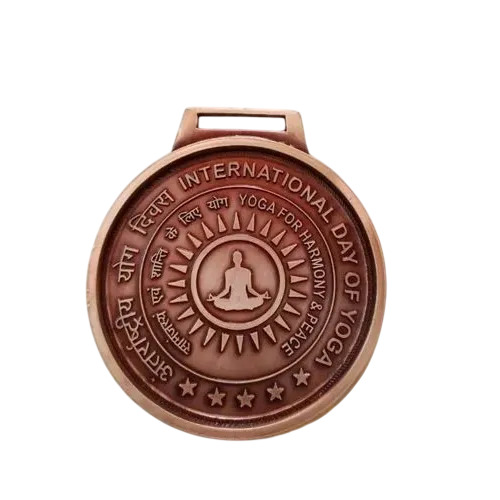 Antique Finish Copper Award Medal