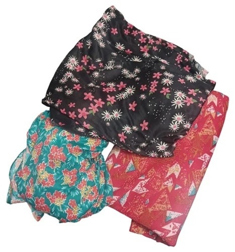 Brush Printed Fabric Malai
