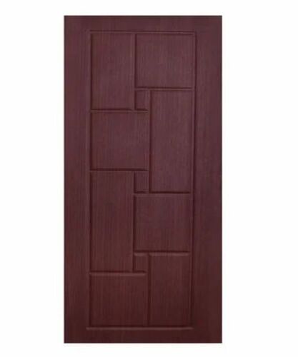 Dark Brown Pvc Bathroom Door
