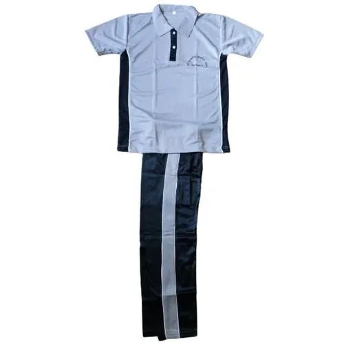 Girls Plain School T-Shirt & Lower Set Uniform