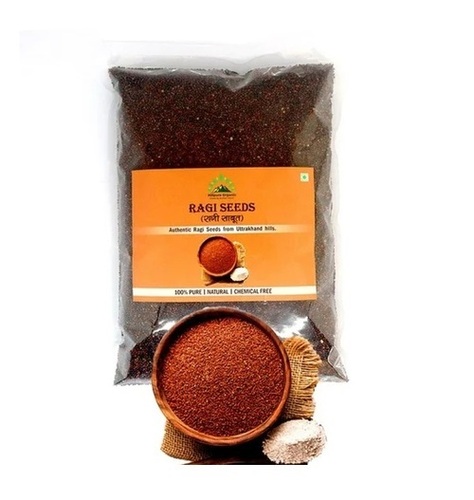Hillpure Organic Red Whole Ragi Seeds