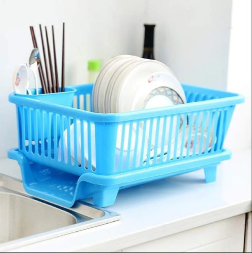 Kitchen Dish Drainer Rack Plastic