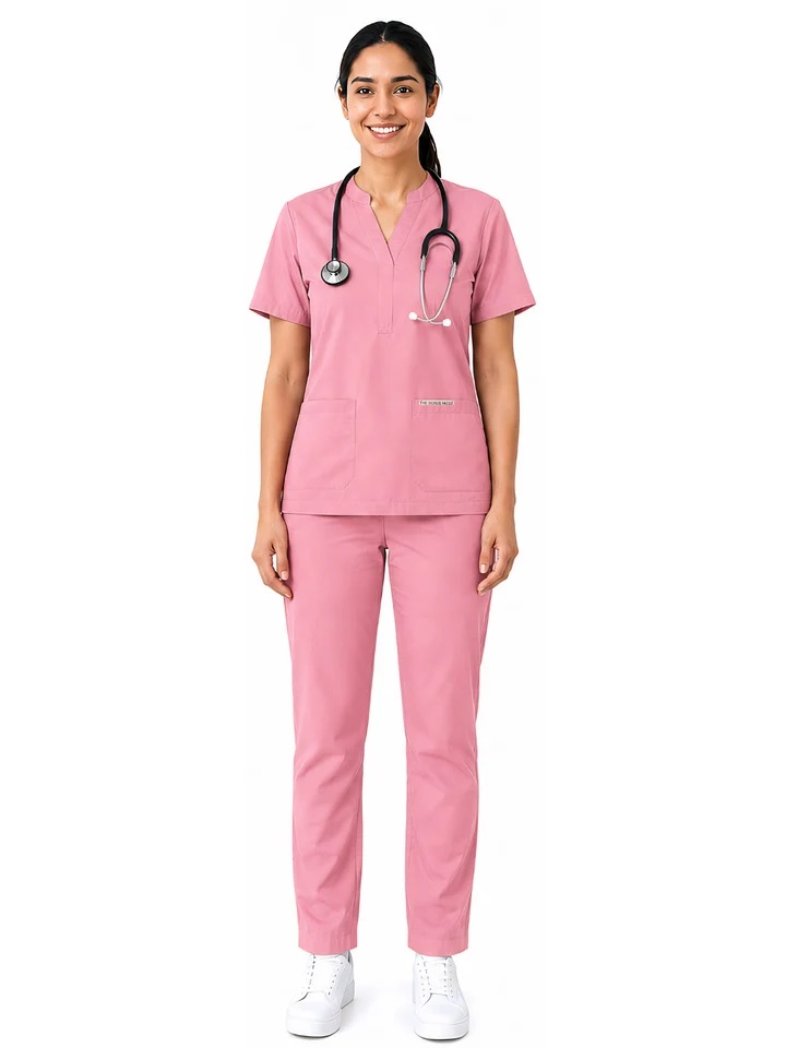 Onyx 4 Pocket Women Mandarin Scrub