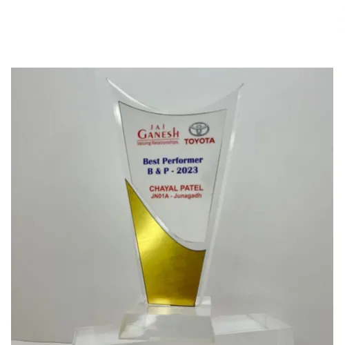 Optical Crystal Shield Award