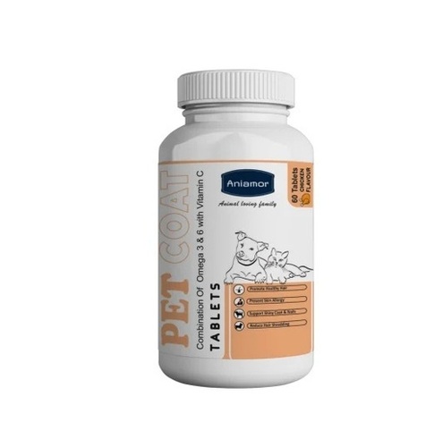 Pet Coat Tablets For Pets Aniamor 60 Tablet