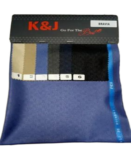 Plain Blue Pants Fabric