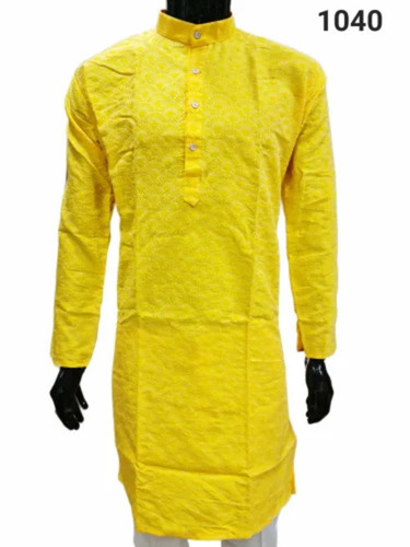 Silk Jaquard Work Kurta