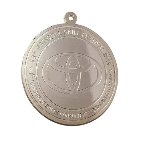 Silver Finish Recognition Medal