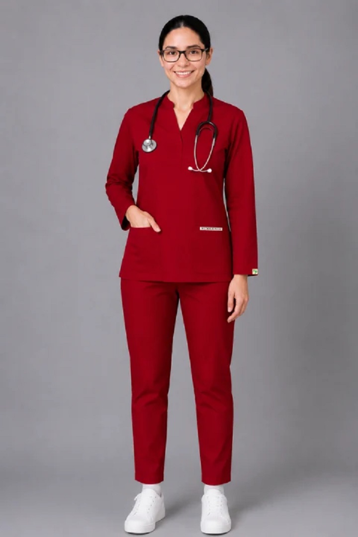 Women Full Sleeve Elite Mandarin