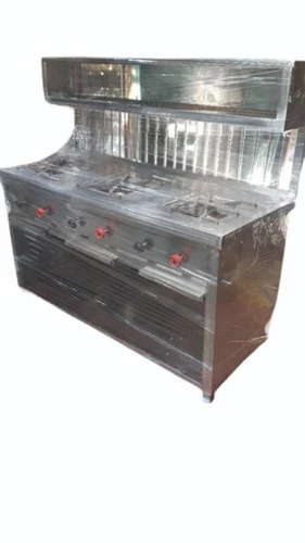 3 Burner Commercial Gas Stove