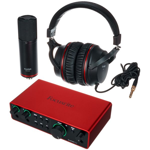 Focusrite Scarlett 2i2 4th Gen Audio Interface