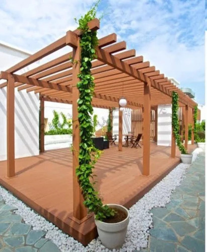 Modern Outdoor Wpc Pergolas