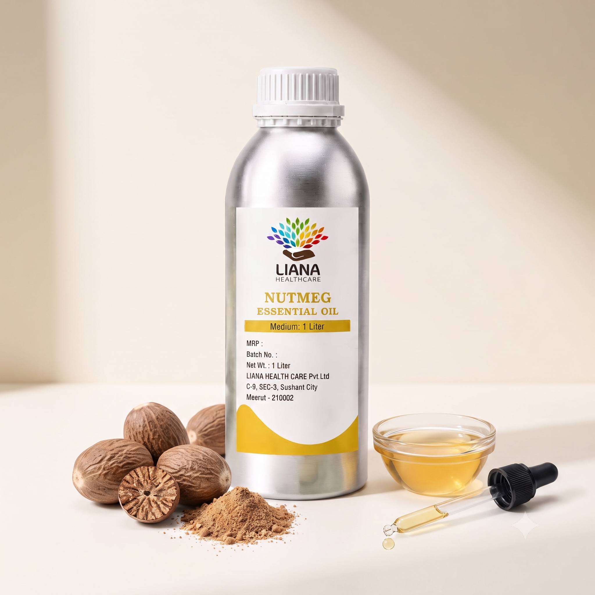 Nut Meg Oil - Cultivation Type: Organic