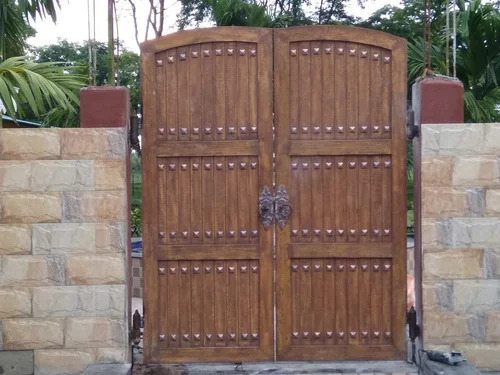 Painted Wooden Gate