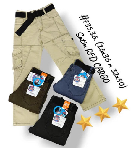 Plain Kids Jeans Pant