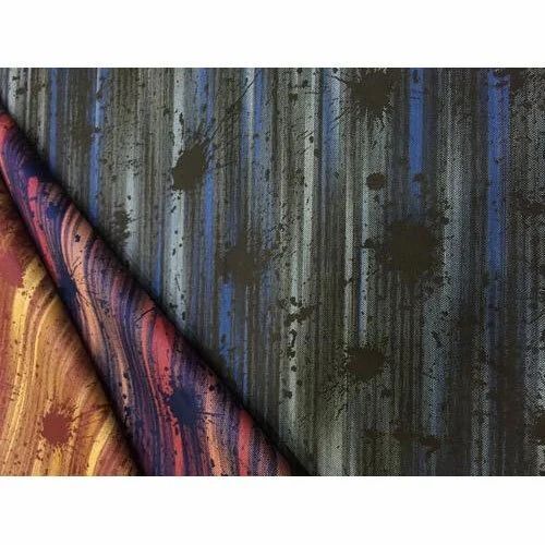 Printed Designer Cotton Shirting Fabric