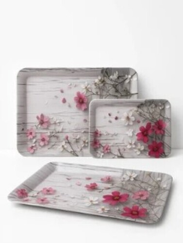 3 Set Hotel Use Melamine Tray