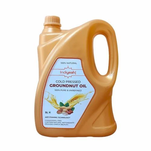 5 Ltr Cold Pressed Groundnut Oil