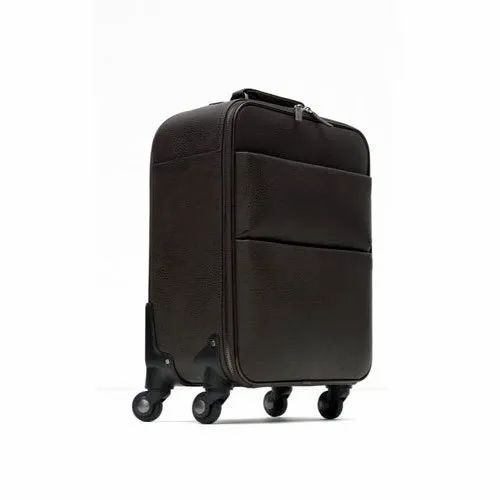 Black Four Wheeler Trolley Bag