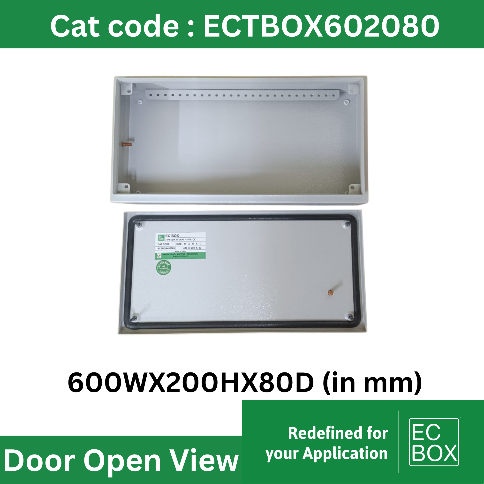 Ect Box 602080 - Color: Grey