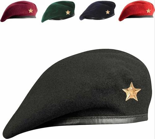 Multi Color Beret Cap