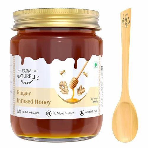 Real Ginger Infused Honey