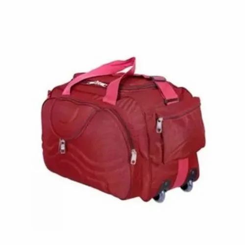 Red Soft Duffle Bag