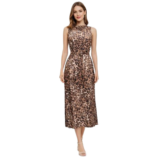 Sleeveless Western Dress