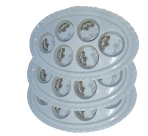 White Melamine Serving Trays