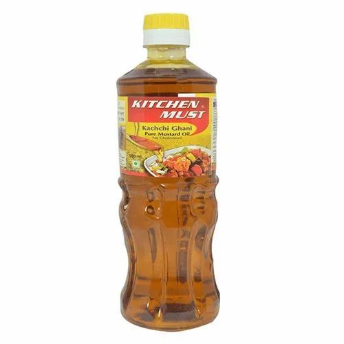 500 Ml Bottle Kachi Ghani Mustard Oil