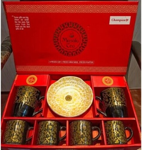 6 Pieces Ceramic Tea Set