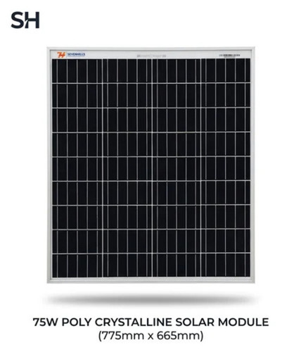 75 Wp High-Efficiency Solar Panel