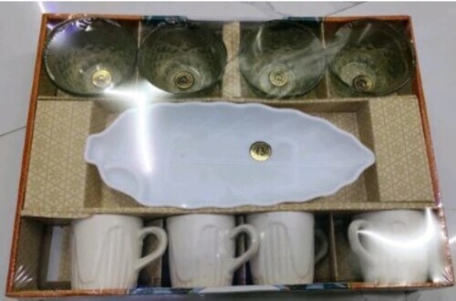 9 Piece Ceramic Tea Set