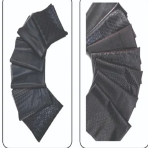 Bike Black Rexine Top