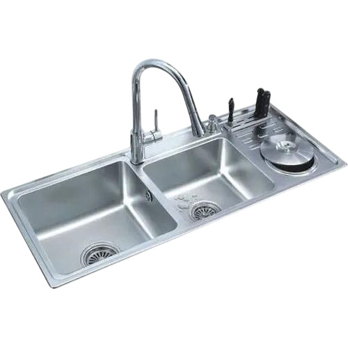 Double Bowl Kitchen Sink - Feature: High Quality