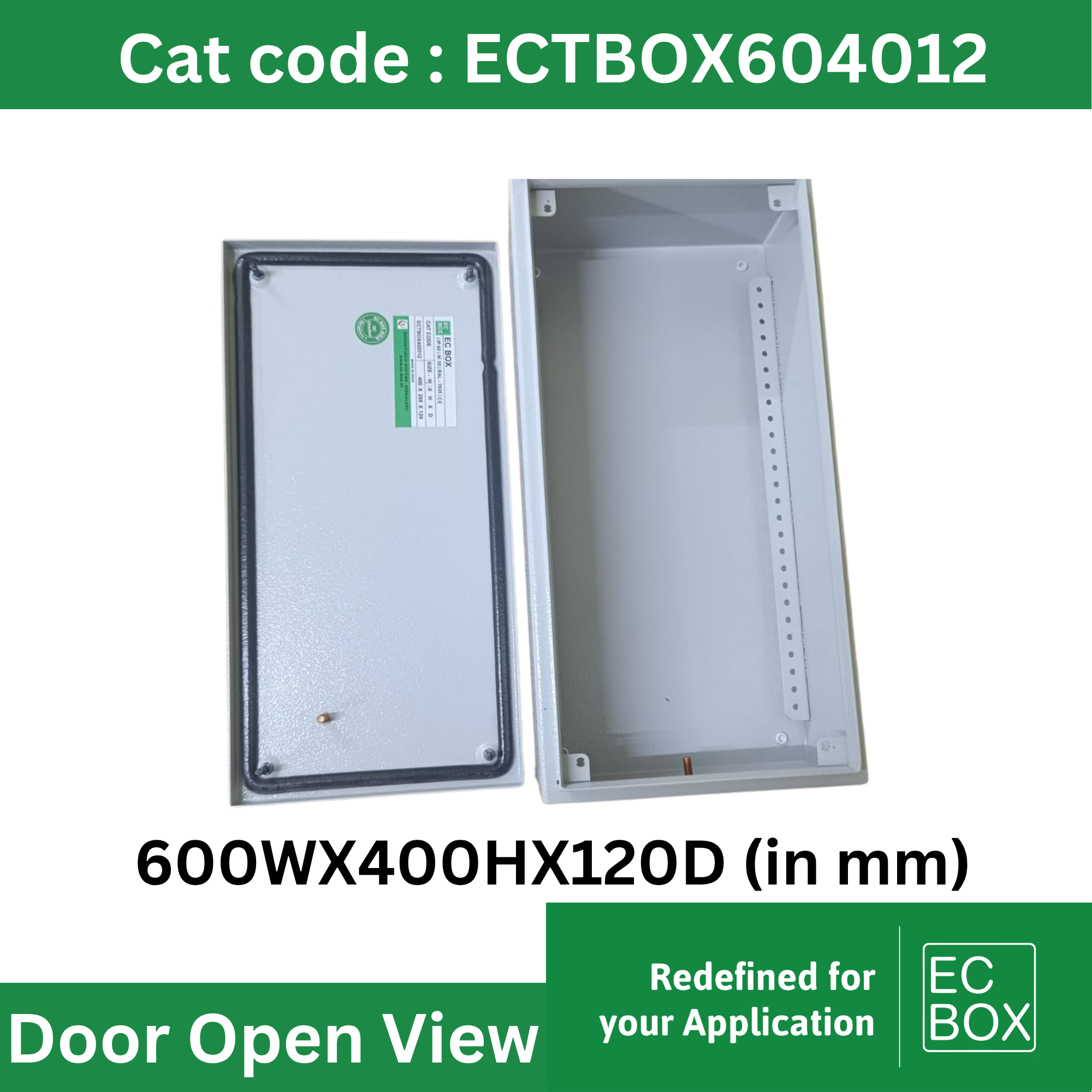 Ect Box 604012 - Color: Grey